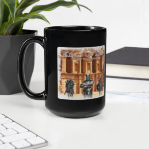 Black Glossy Mug – Kings Of Time Artwork Design