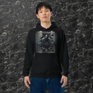 Unisex basic hoodie – Walking With My Darkness Artwork Design